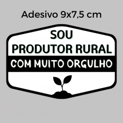 Loja Da Agronomia Adesivo Logo Agronomia E Nossa Senhora Branco 10 X